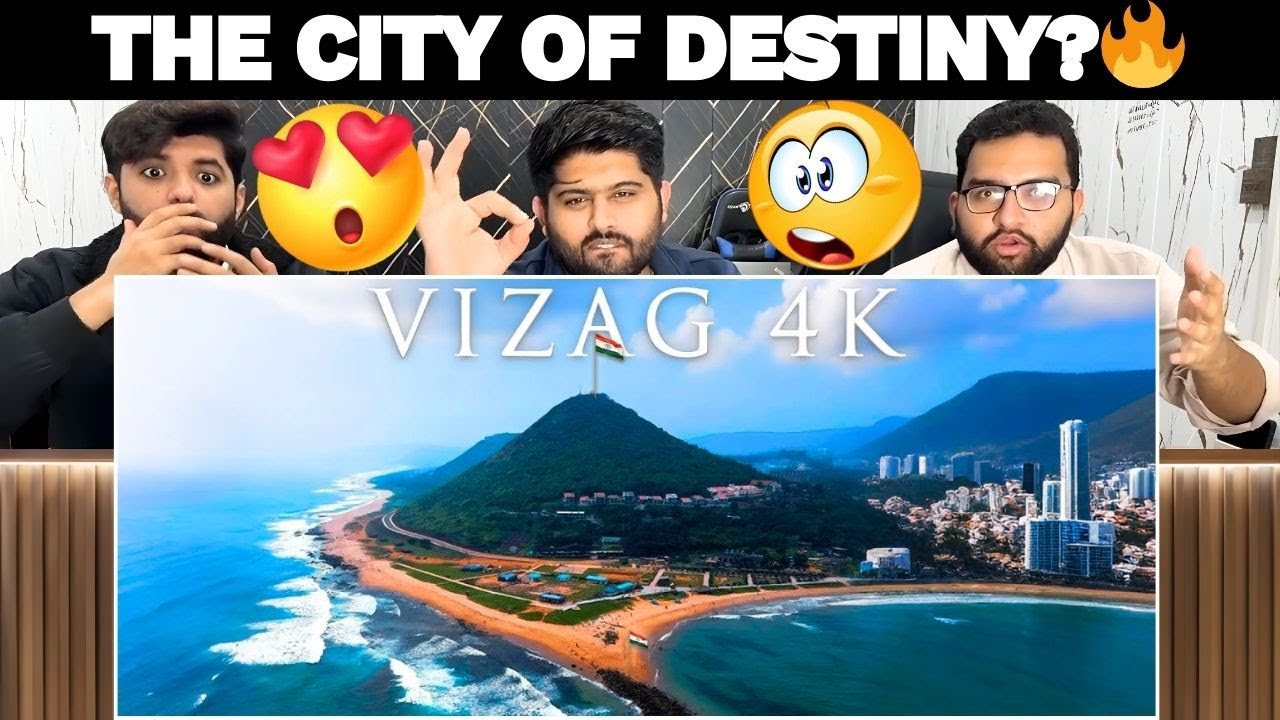 Reaction On Visakhapatnam 4K Drone View यात्रा | City of Destiny | Pakistani Reaction🔥