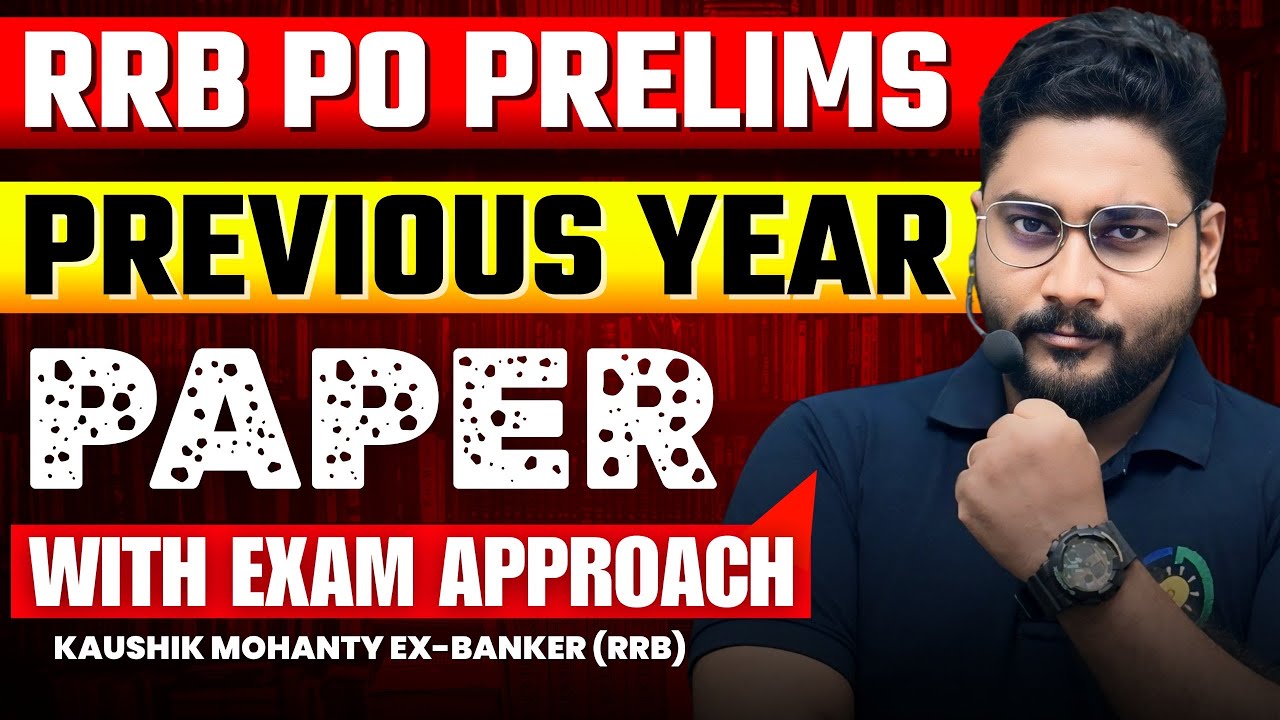 🔥 Exact Paper Asked in RRB PO 2024 || RRB PO Previous Year Paper || RRB PO 2025 Quant Preparation