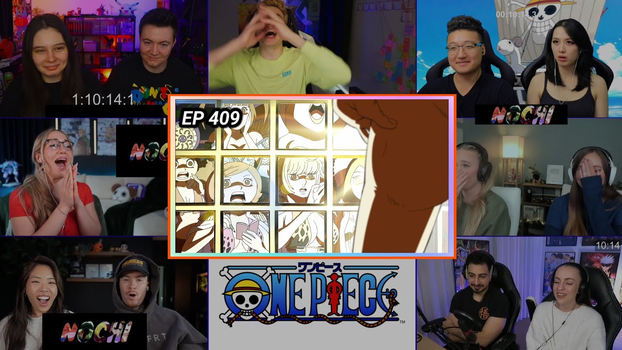 ONE PIECE | LUFFY'S FAMILY JEWELS!!? | EPISODE 409 | REACTION MASHUP | ワンピース
