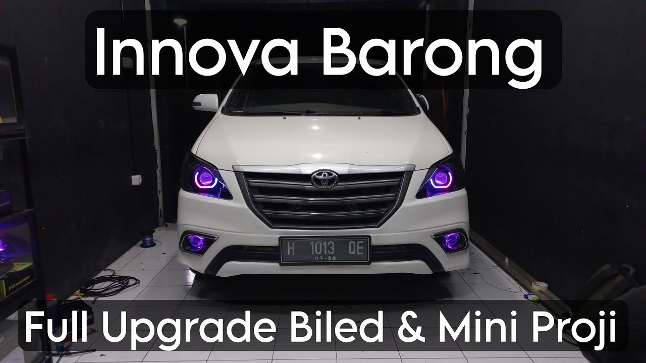 Innova Barong Biled Vinyx P75 dan Foglamp Biled Ibright