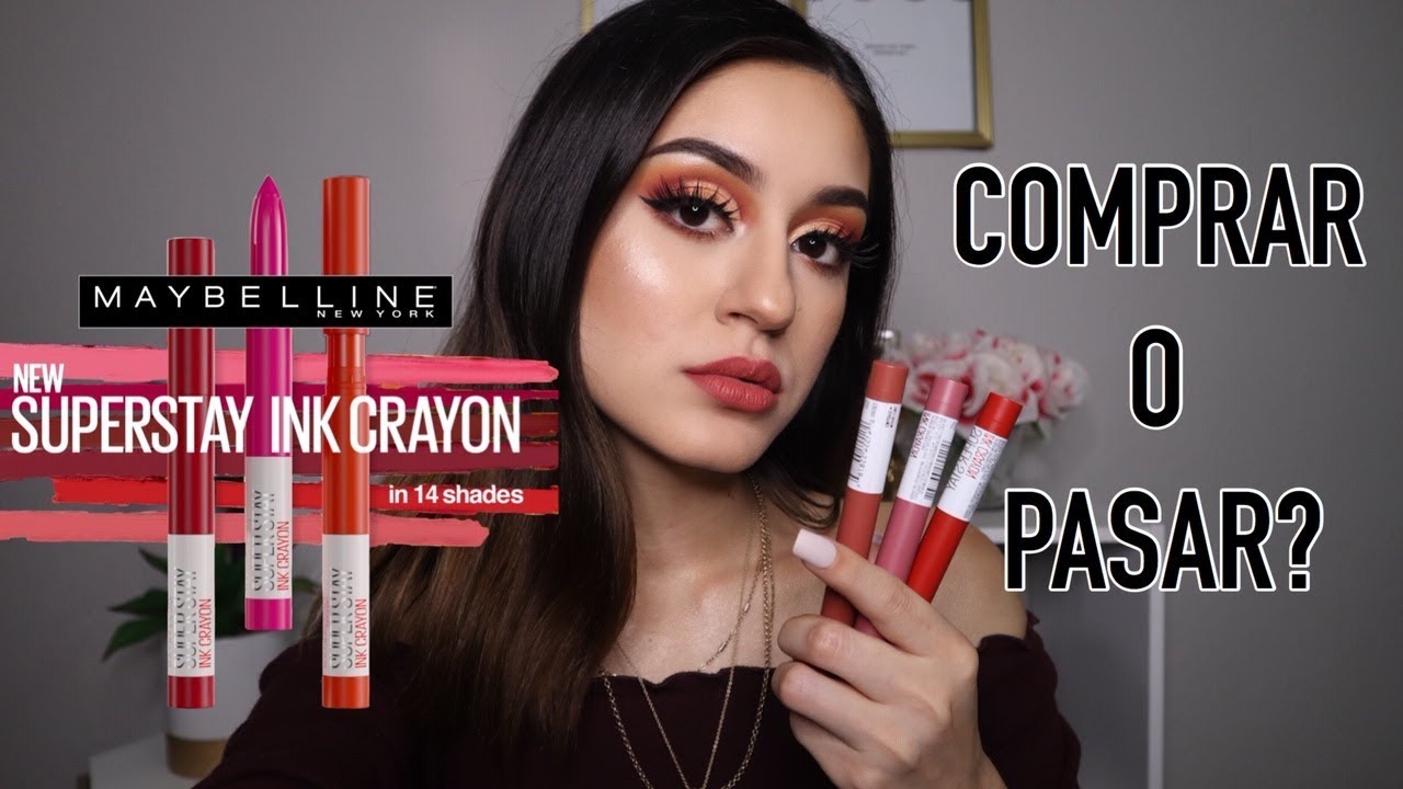 MAYBELLINE SUPERSTAY INK CRAYONS....COMPRAR O PASAR?