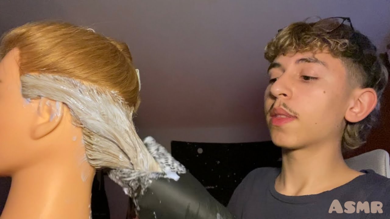 ASMR • Roleplay Coiffure 👩🏽‍🦳• Je te fais un undercolor 🎨💗