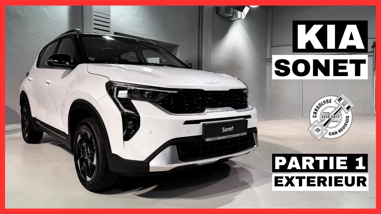 KIA SONET EX | Partie 1 : Extérieur | Le Plus Beau de la Catégorie ?!