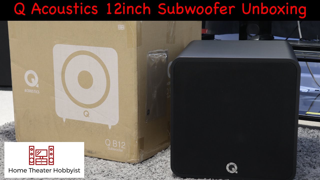 Q Acoustics Q B12 Unboxing and Overview