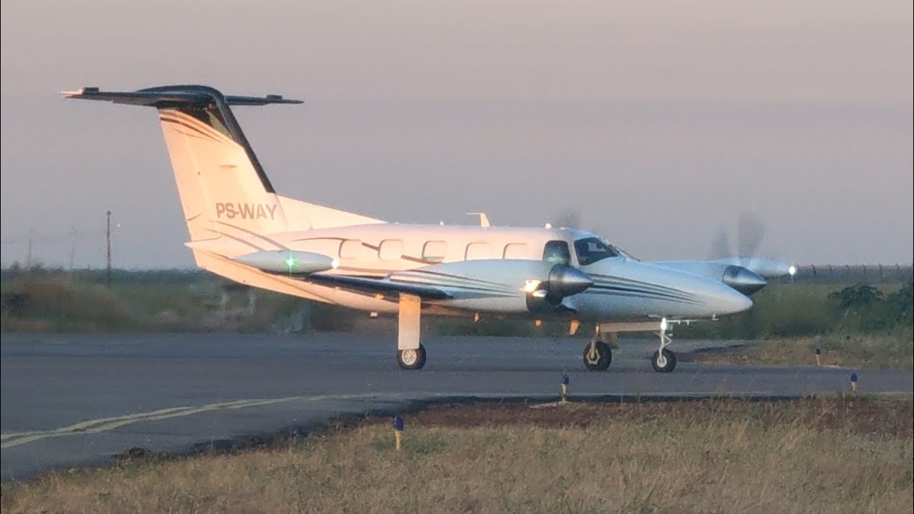 Piper Cheyenne 400LS (PS-WAY) - Aeroporto de Sinop MT(SBSI/OPS).