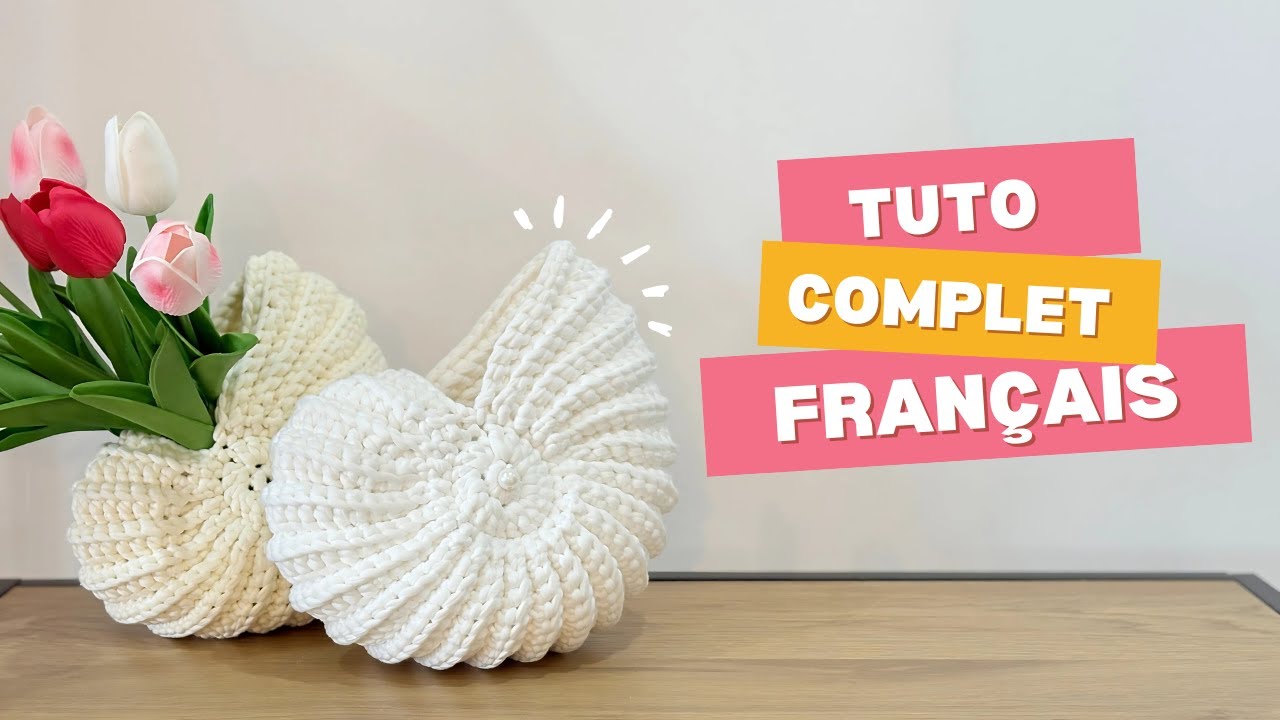 Tuto coquillage au crochet !