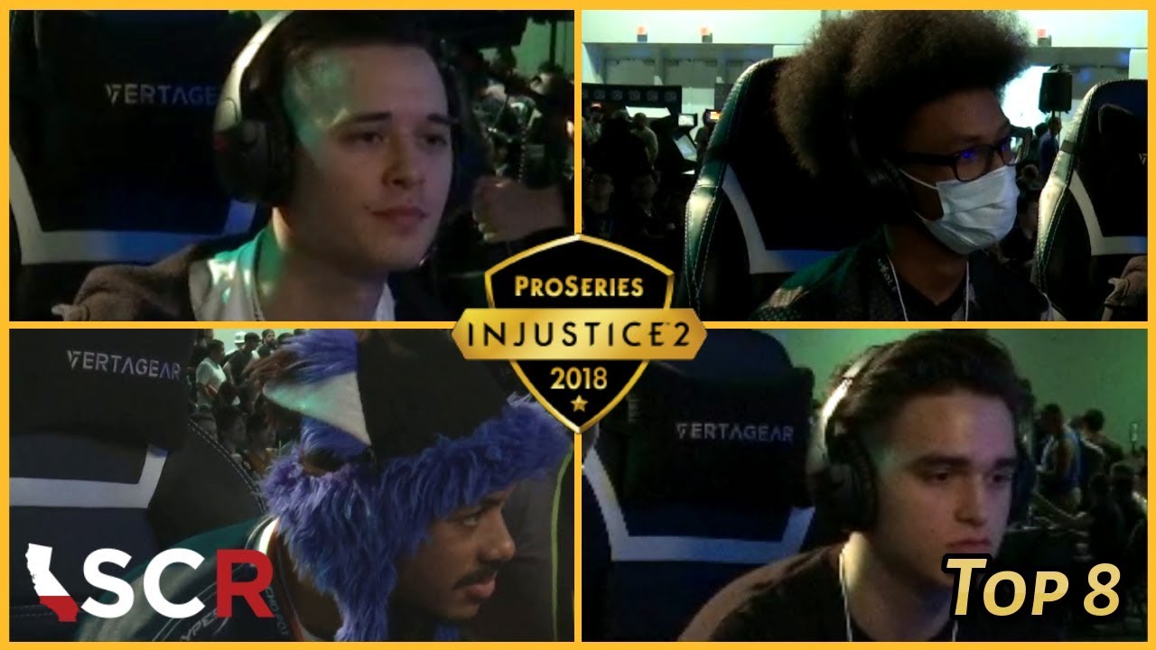 Injustice 2 Pro Series: SCR 2018 (Top 8) SonicFox, HoneyBee, Rewind, Deoxys