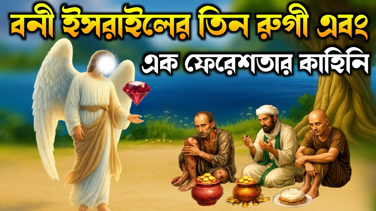 বনি ইসরাইলের তিন ভিক্ষুক এবং এক ফেরেশতার সত্যি কাহিনী | Islamic video | ইসলামিক কাহিনি | bangla