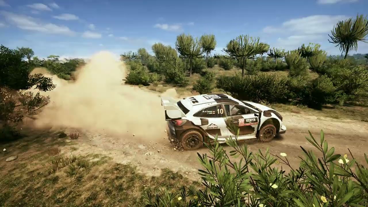 EA WRC - Rally Kenya with the Ford Panda - Wileli