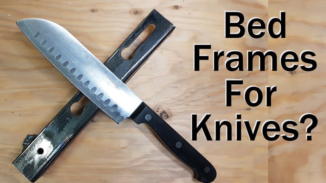 Can you make a Knife with recycled steel bed frames?