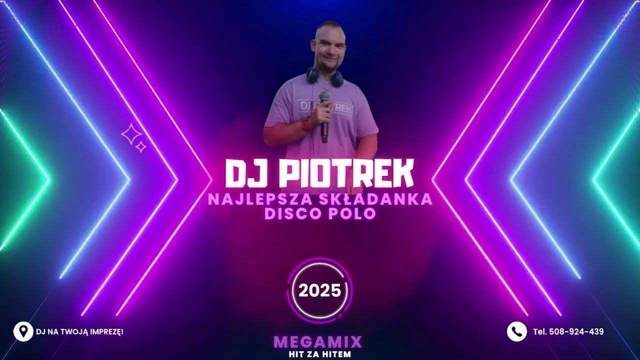 DJ PIOTREK & NAJLEPSZA SKŁADANKA DISCO POLO HIT ZA HITEM 2025 Pożegnanie Lata 2025