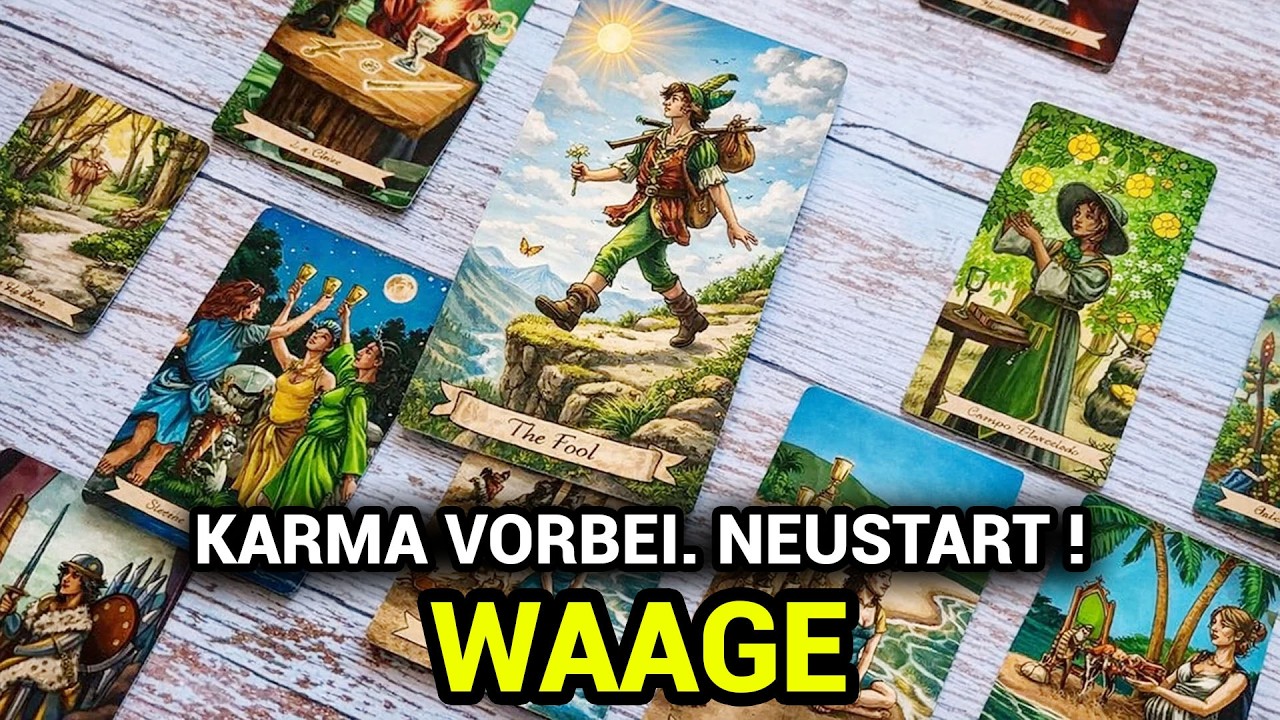 WAAGE ♎️  TIEFGREIFER WANDEL, KARMA-ENDE & GROSSE LIEBE 💖 GELD, ERFOLG, NEUE TÜREN ✨#waage