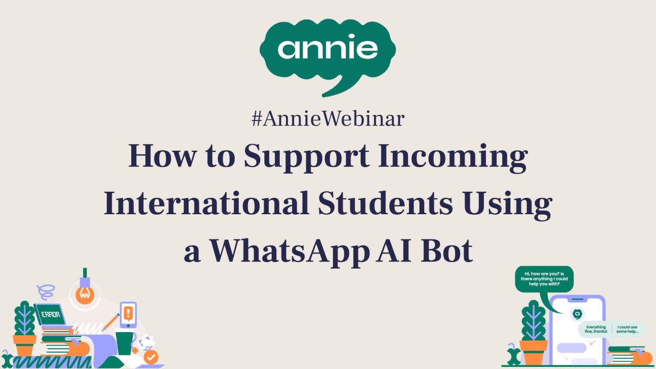 Annie Webinar: AI-Driven Support for International Student Integration