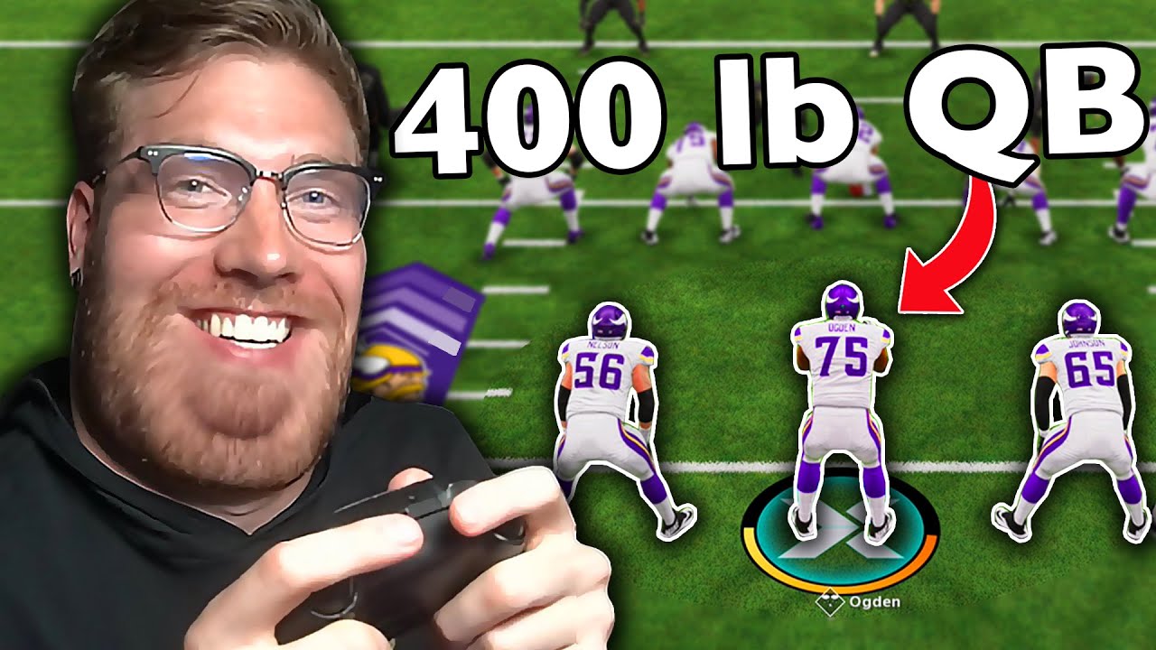 I made the fattest team in madden history...