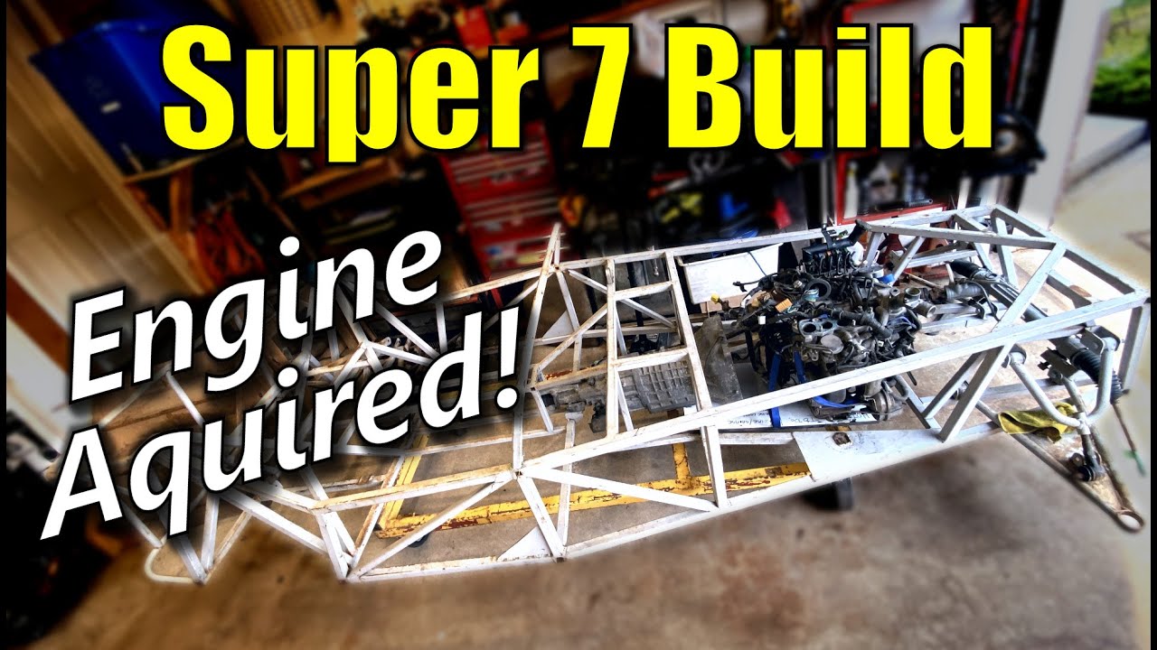Locost Super 7 Build - Day 2 - Engine And Transmission Choice