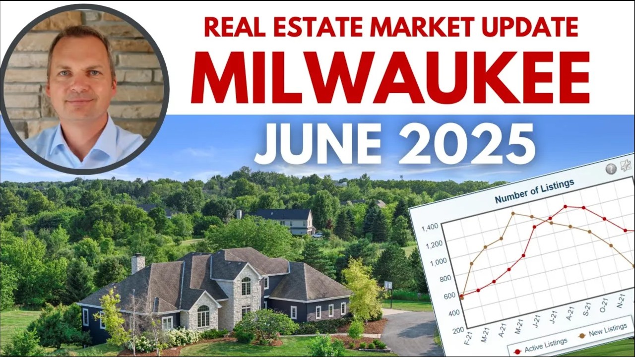 Milwaukee Market Update June 2025 - US Home Prices Start Falling