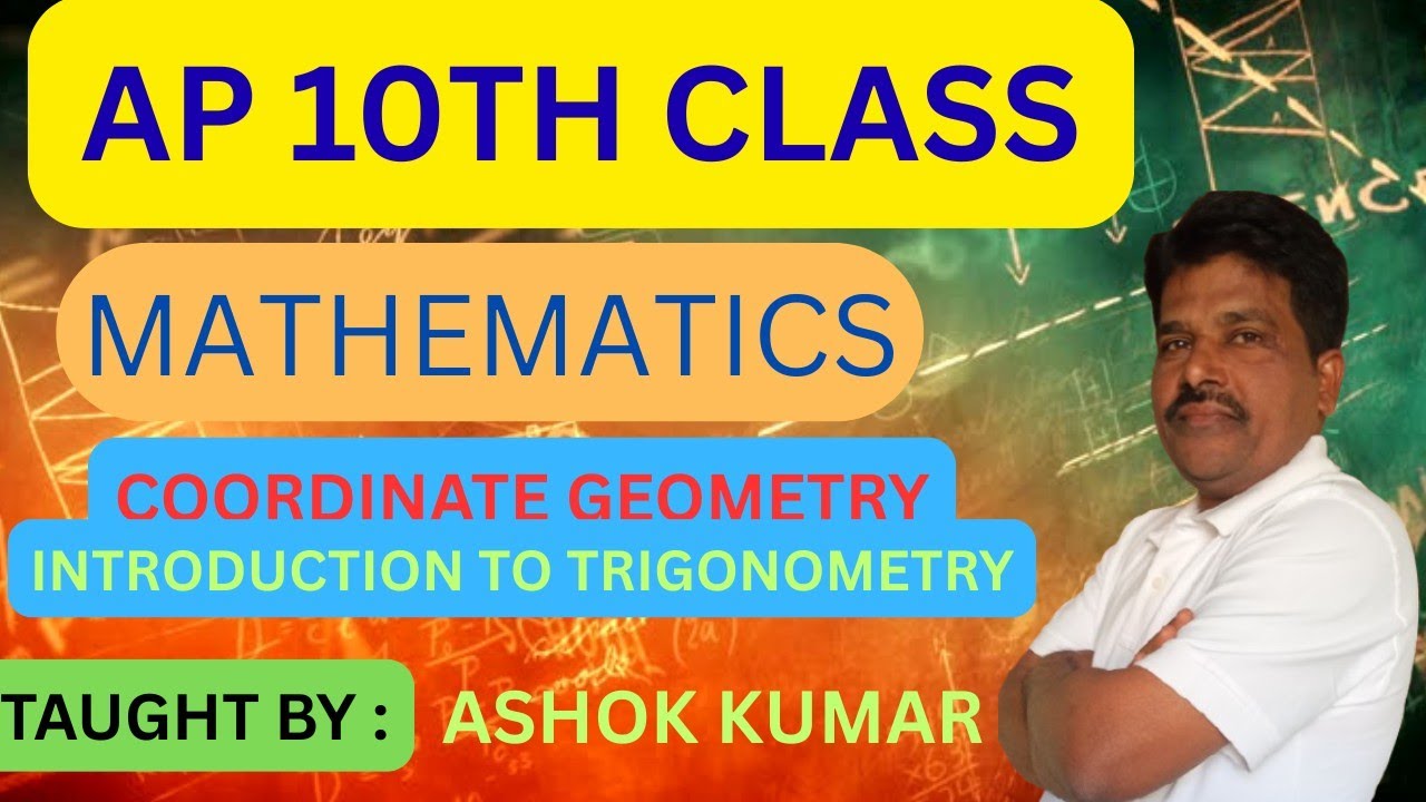 AP 10TH CLASS MATHS Important Formulae in Coordinate Geometry & Introduction to Trigonometry Explain