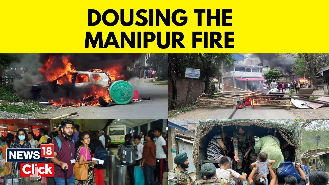 Amit Shah Holds 9 Peace Meetings As Violence Ebbs In Manipur | Manipur Violence | English News