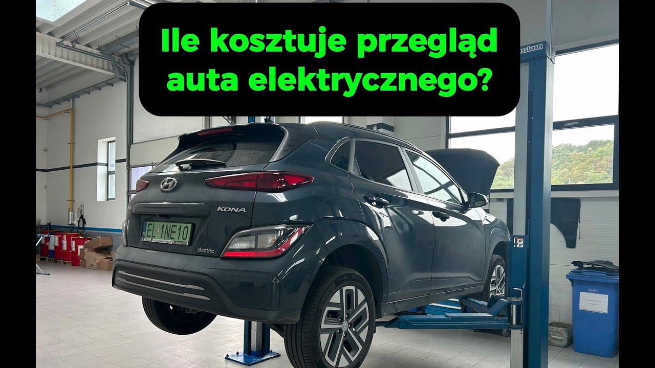 Ile kosztuje przegląd w ASO auta elektrycznego? Hyundai Kona Electric 39kWh