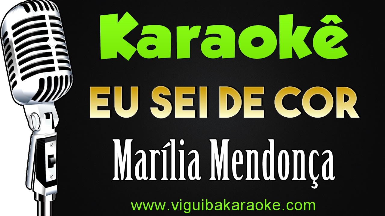 🎤 Marília Mendonça - Eu Sei De Cor  - Karaokê