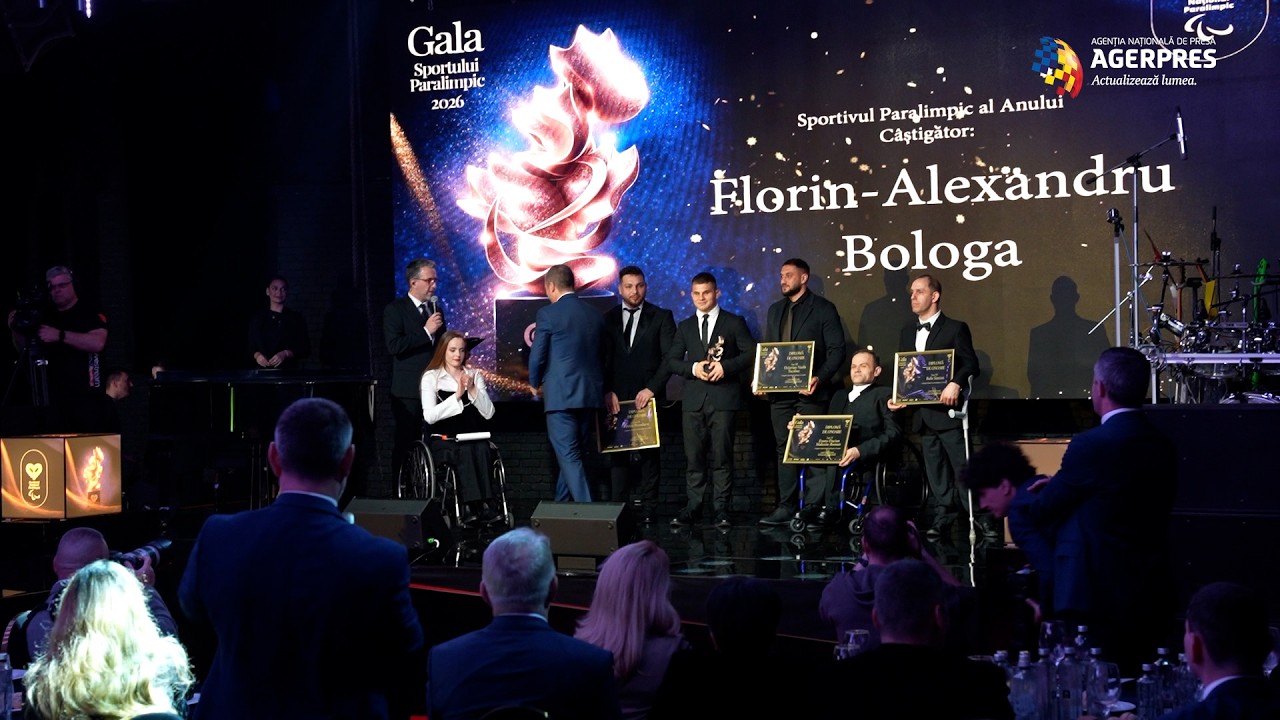 Prima ediţie a Galei Sportului Paralimpic a celebrat performanţa sportivilor