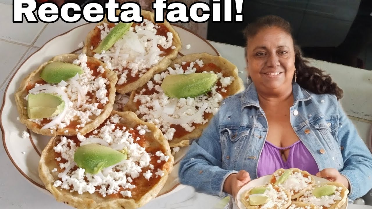 Picadas veracruzanas a mi estilo [receta facil]