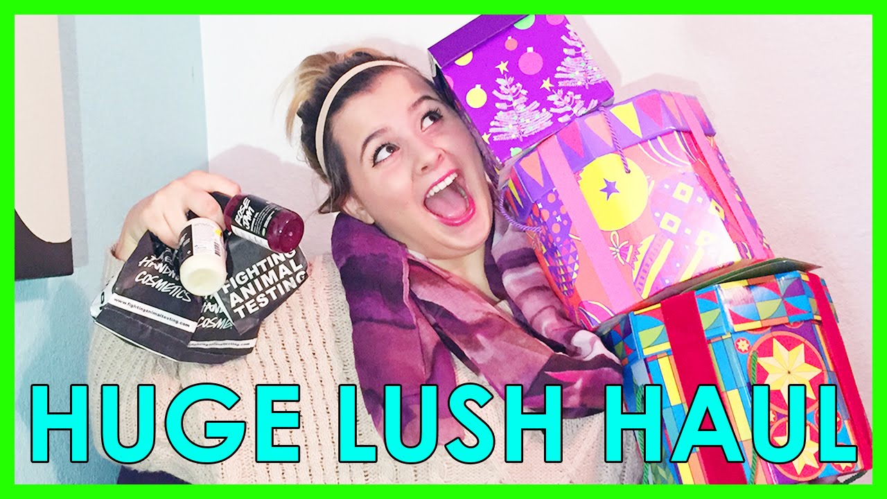 BIGGEST LUSH HAUL EVER! - Lush Christmas Sale | Candyelion