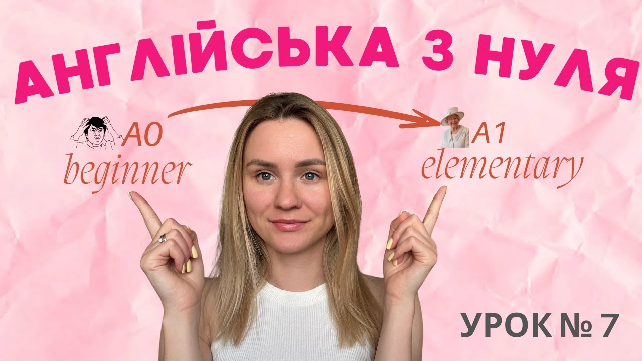 Англійська з нуля | Урок 7: Як розповісти про свій день англійською (Present Simple part 1)