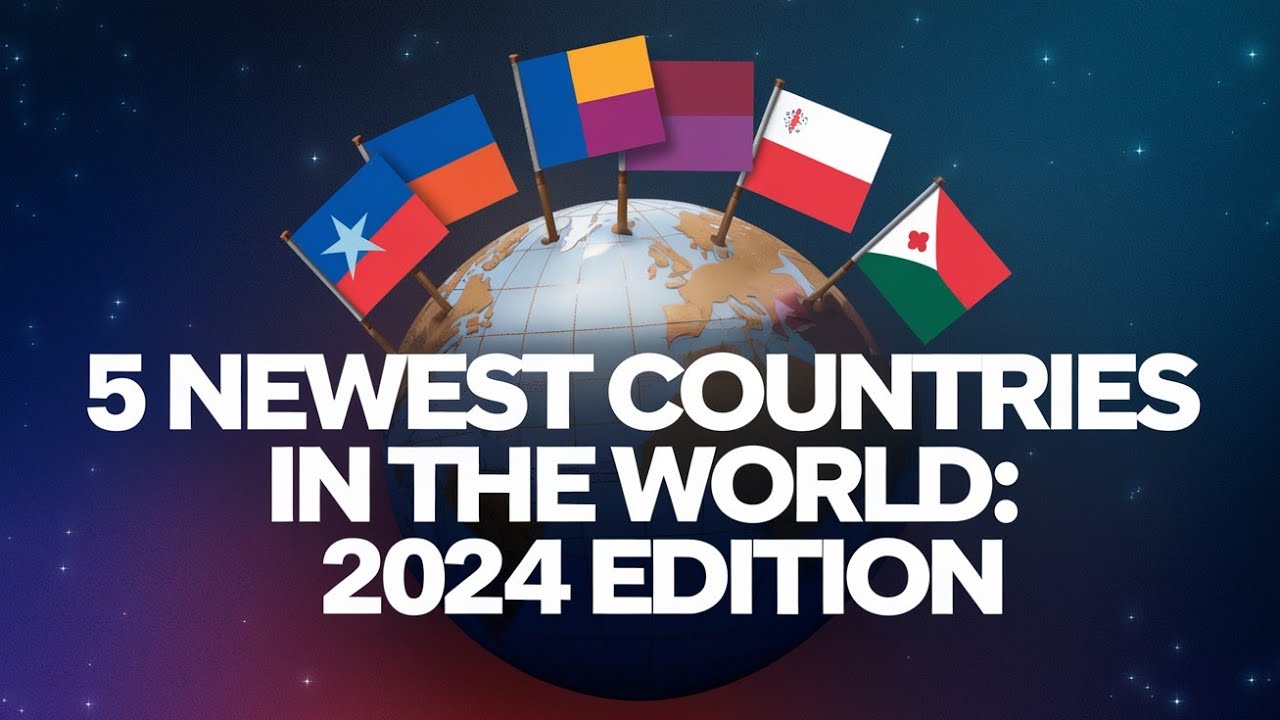 5 Newest Countries in the World: 2024 Edition