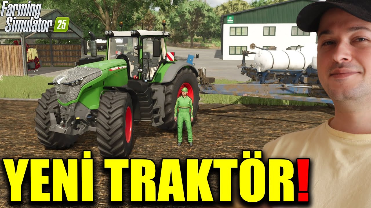 0 KM YENİ TRAKTÖR ALDIM! 500.000$! (FENDT 1050 VARİO) EFSANEEE! Farming Simulator 2025 #18