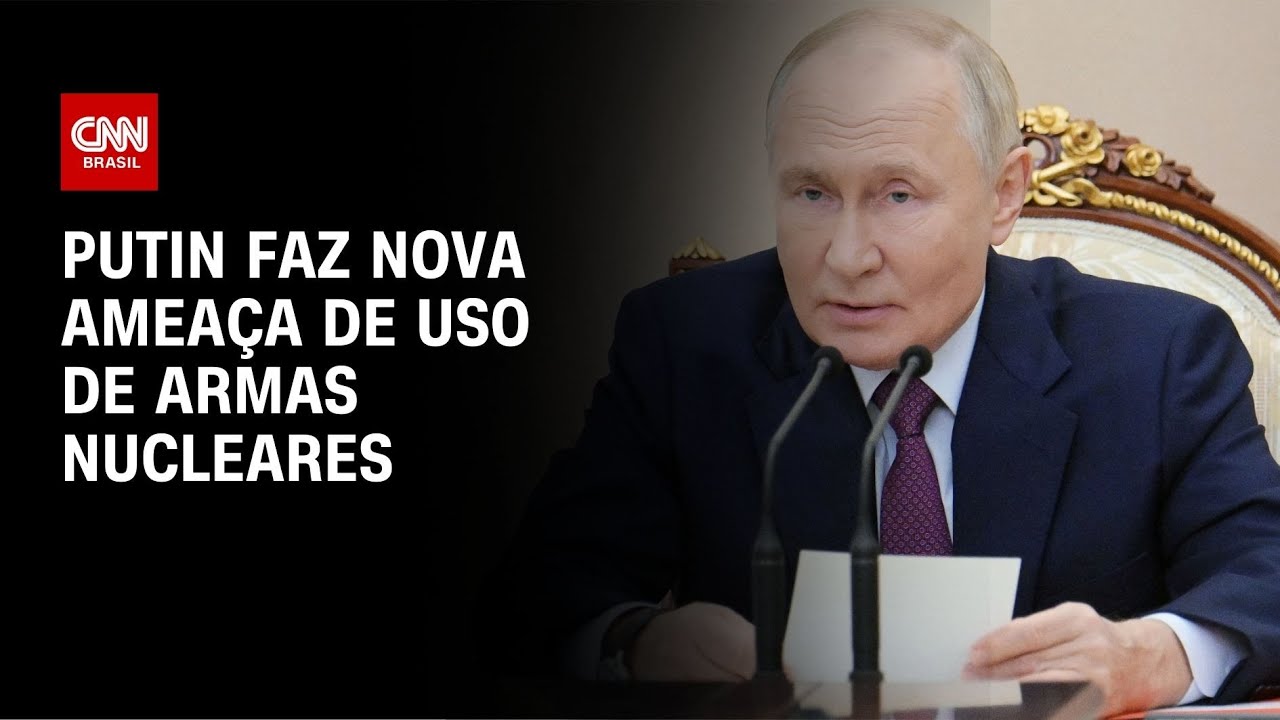 Putin faz nova ameaça de uso de armas nucleares | LIVE CNN
