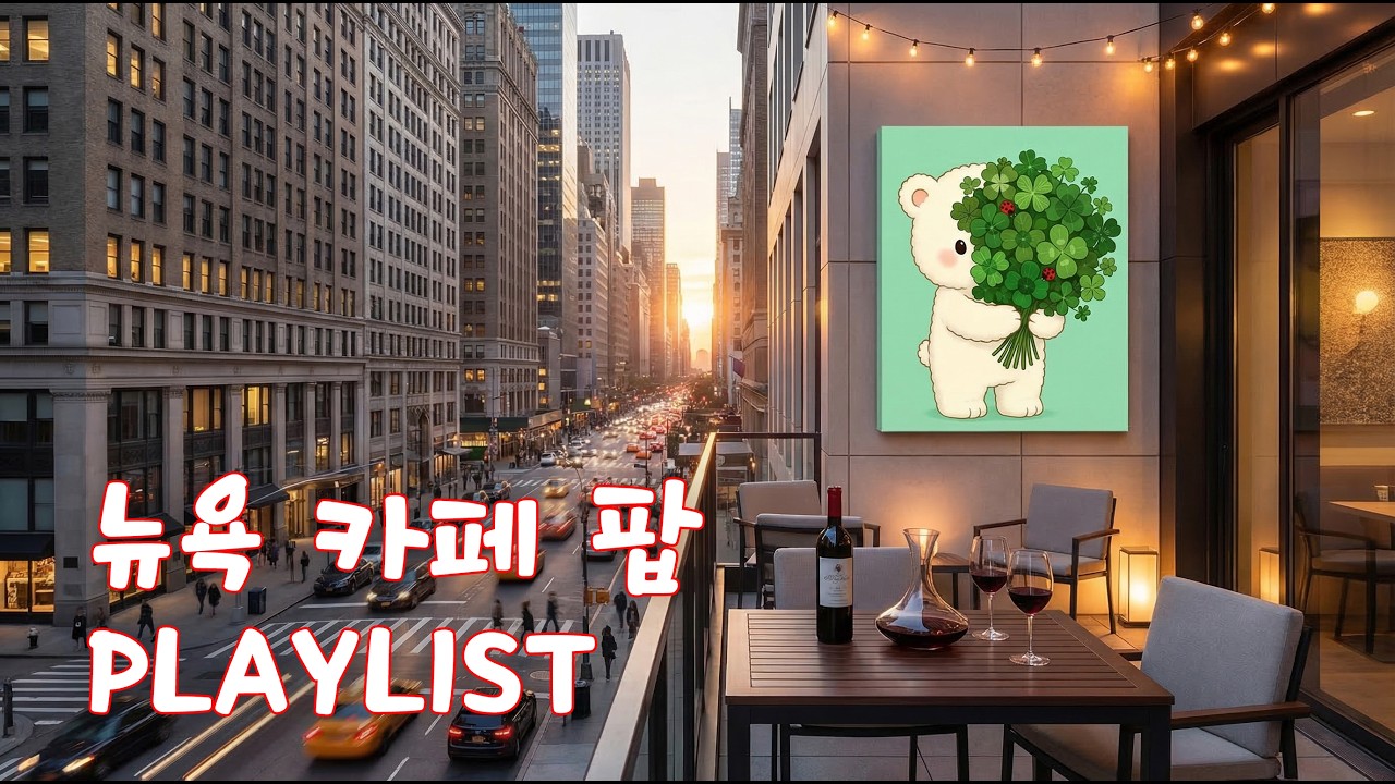아침 뉴욕 카페 팝송 ☕ 듣기 좋은 감성 플레이리스트