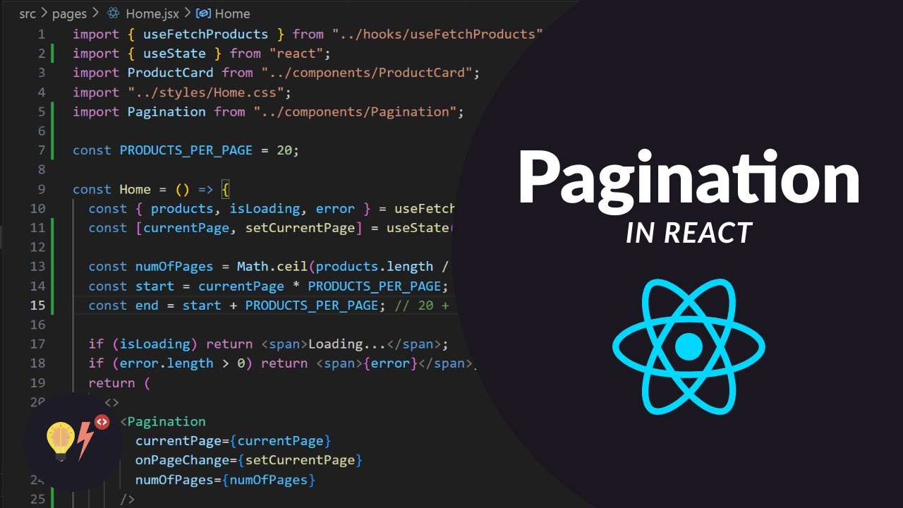 React Pagination Tutorial | How to Add Pagination on the Frontend