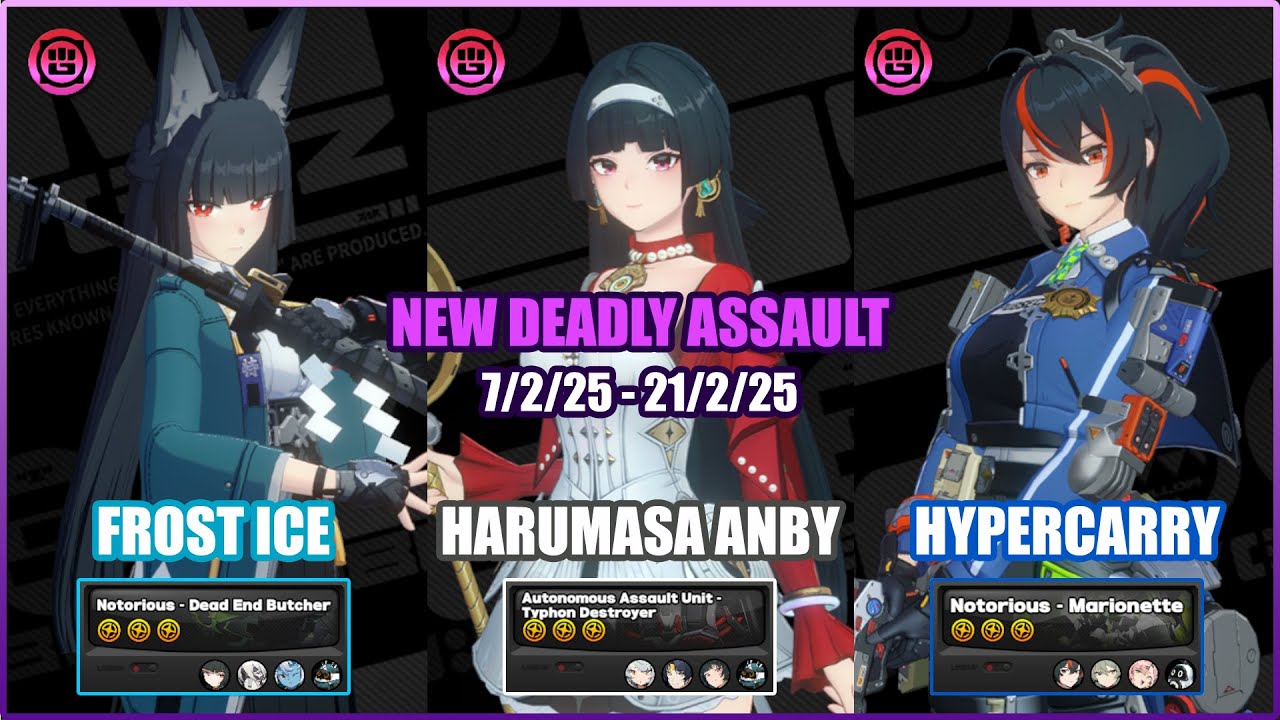 NEW Deadly Assault 1.5 Phase 2 | Miyabi Astra Yao Zhu Yuan Teams | Zenless Zone Zero