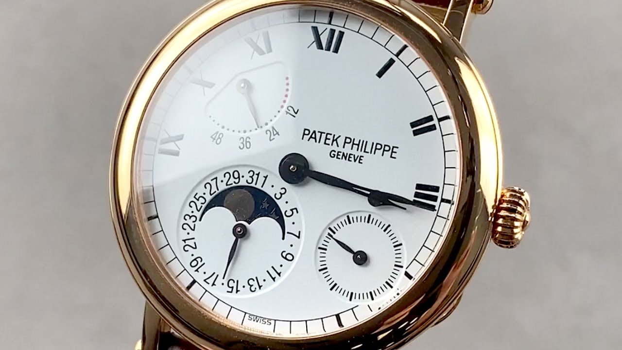 Patek Philippe 5054R-001 Power Reserve Moon Phase Patek Philippe Watch Review