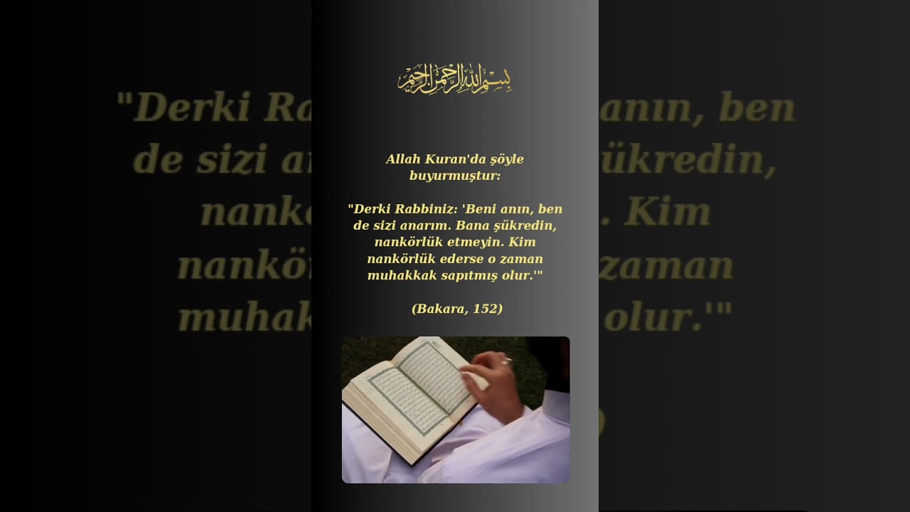 Ayeti kerime.