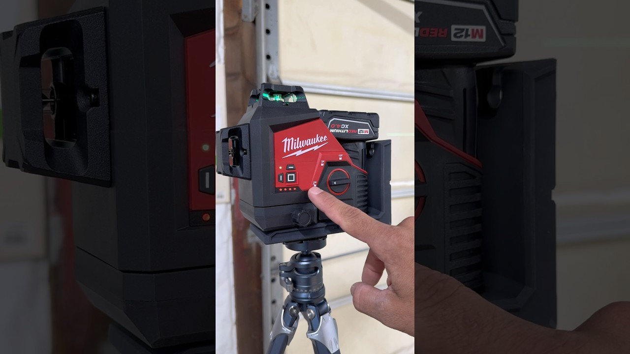 How to check the accuracy of a laser level. 