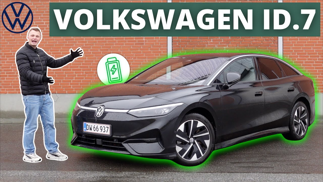 Derfor er ID.7 den mest gennemførte ELBIL fra VW... Volkswagen ID.7 TEST