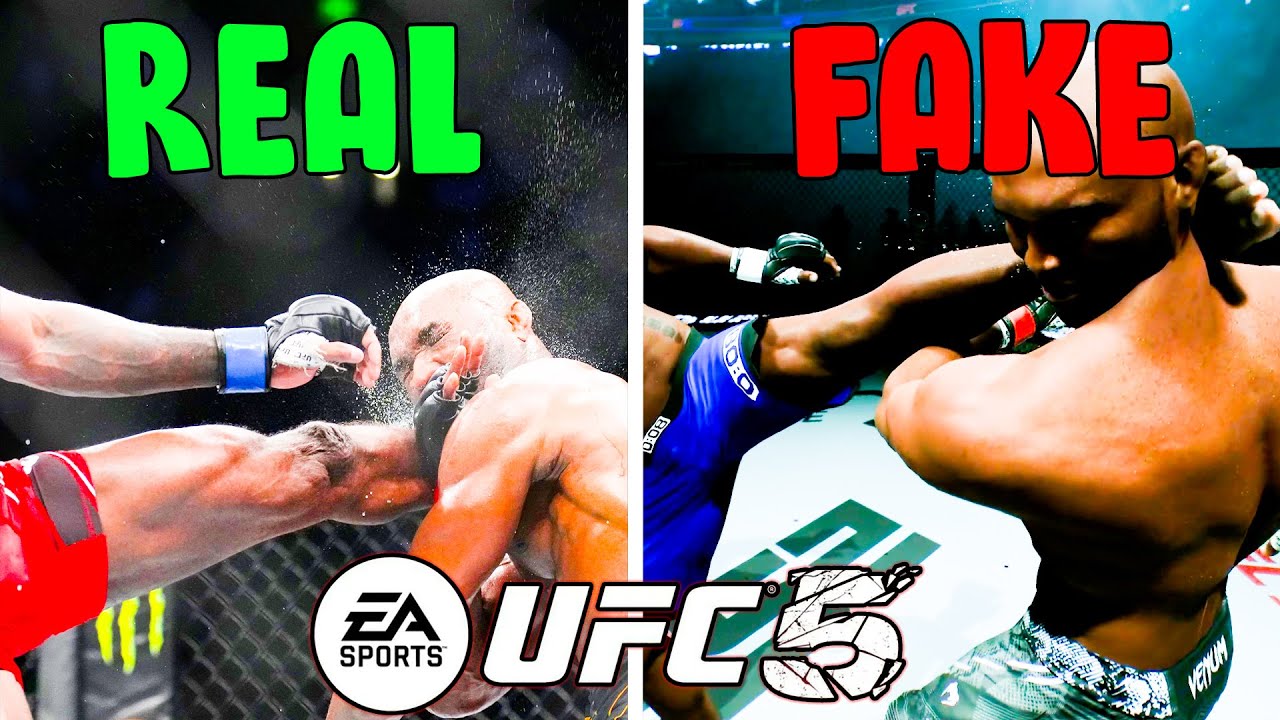 Я воссоздал КУЛЬТОВЫЕ НОКАУТЫ в UFC 5..
