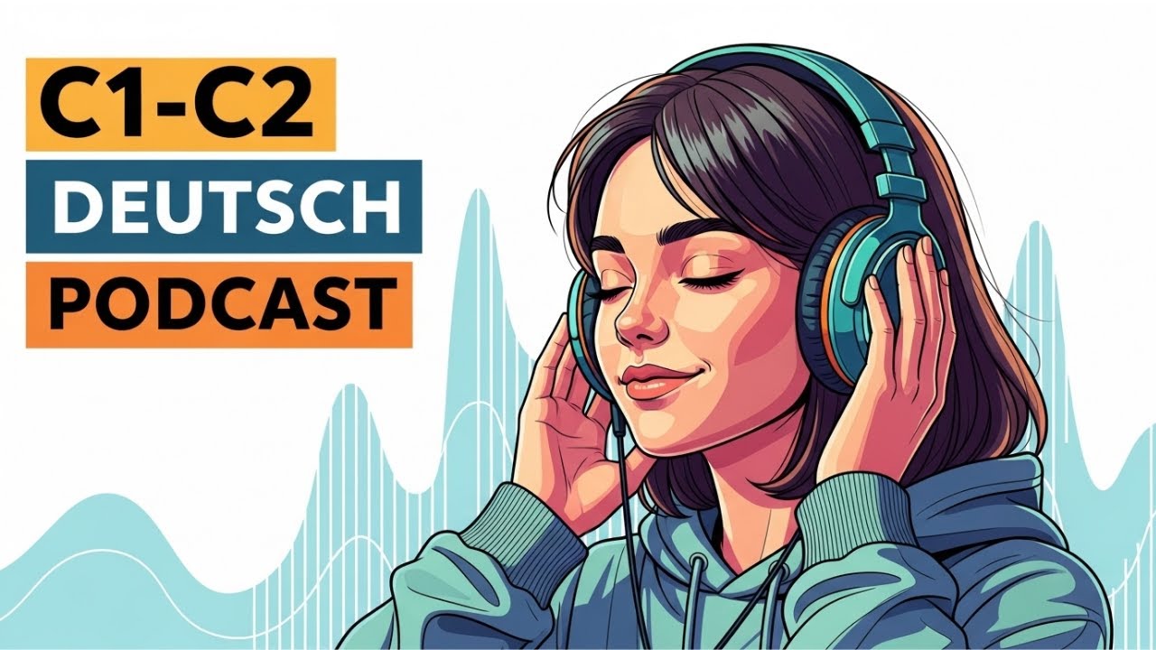 🎧 C1-C2 Deutsch Podcast | Lesen wir heute weniger? | Deutsch Hörtraining | C1 C2 Hörverstehen