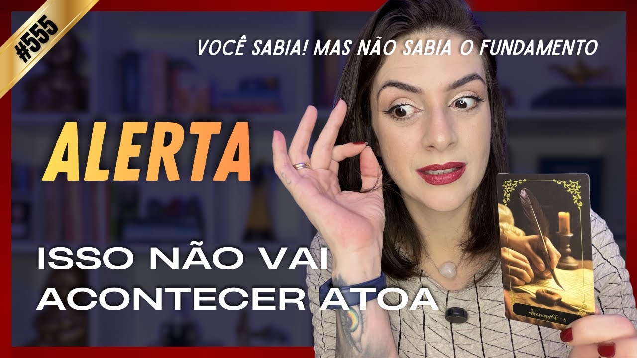 #222 PRECISO TE ALERTAR DO QUE ESTÁ PARA ACONTECER (Além do óbvio) #tarotreading #tarothoje