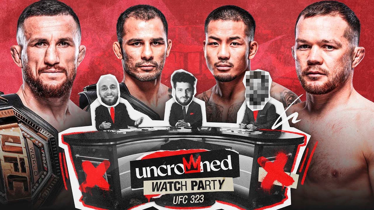 UFC 323 LIVE STREAM: Merab Dvalishvili vs Petr Yan | Uncrowned Watch Party & Post Show