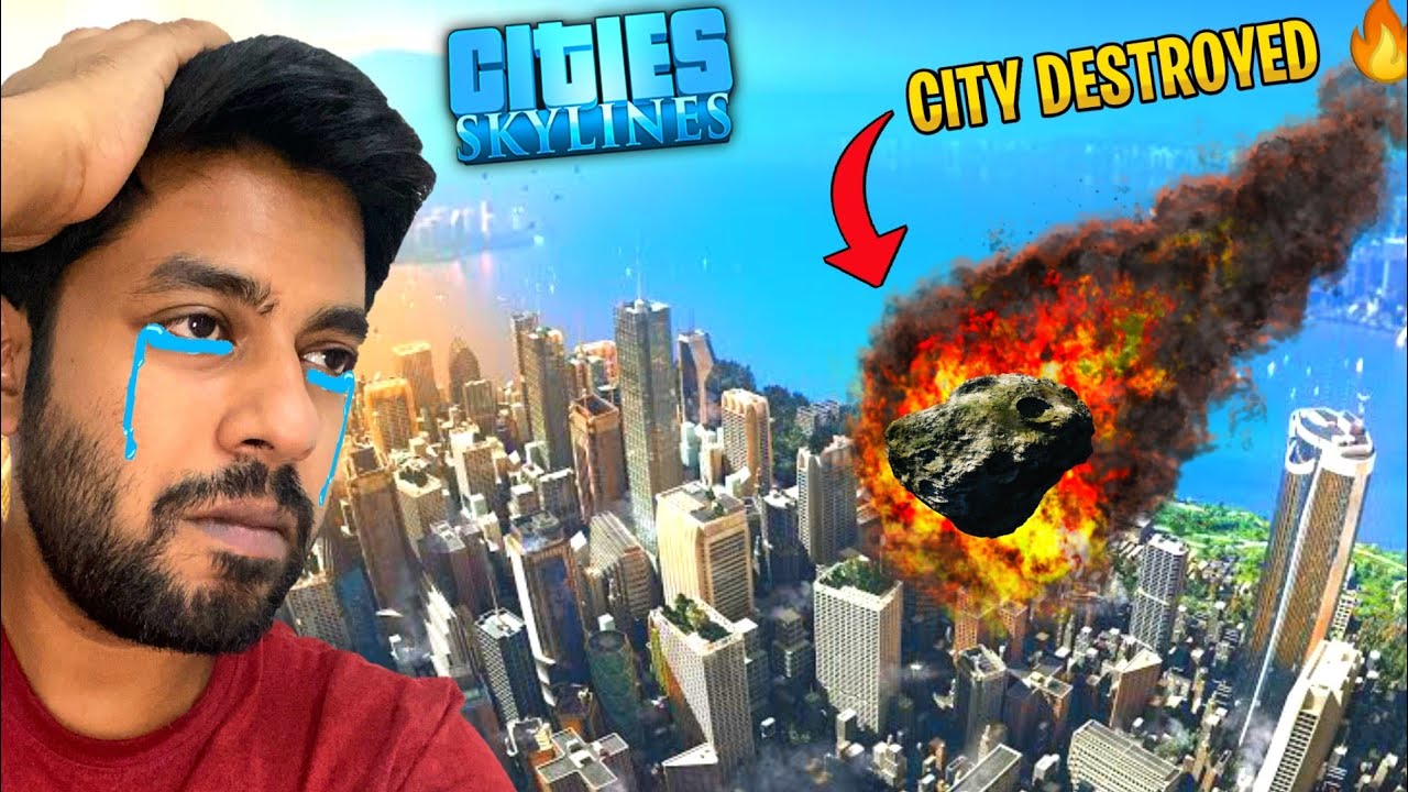 MY CITY DESTROYED 😥 | CITY SKYLINES GAMEPLAY | Mr IG | Tamil #12