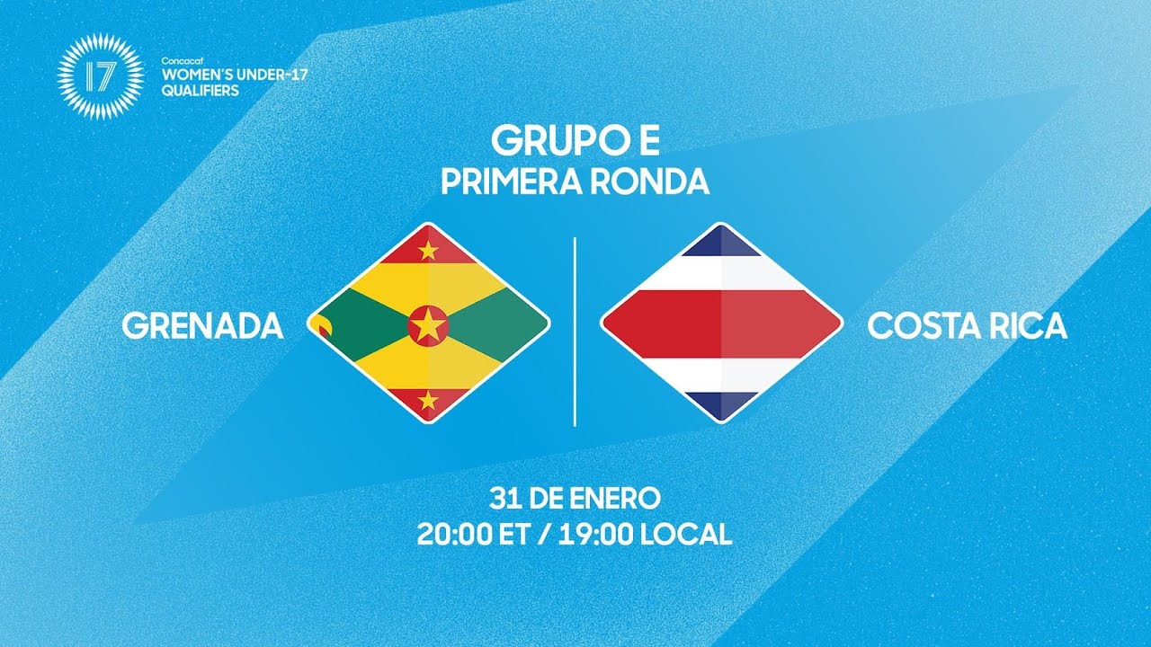 Grenada vs Costa Rica | 2026 Concacaf Women’s Under-17 Qualifiers