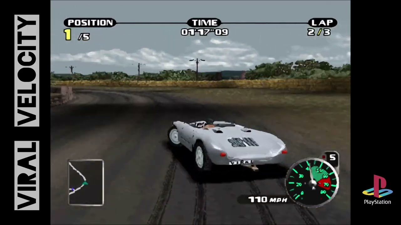 Jugando a Need For Speed: Porsche Unleashed del año 2000 