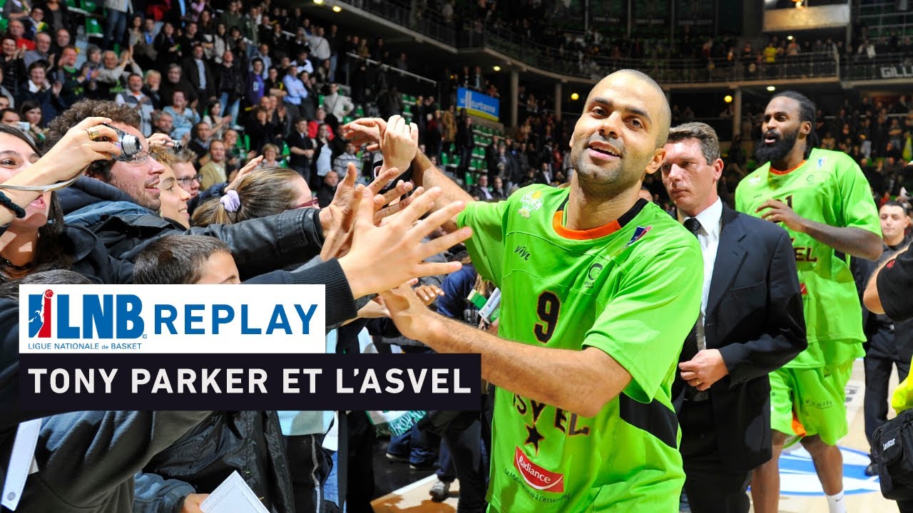 Tony Parker et l'Asvel défient l'Elan Chalon (2011)
