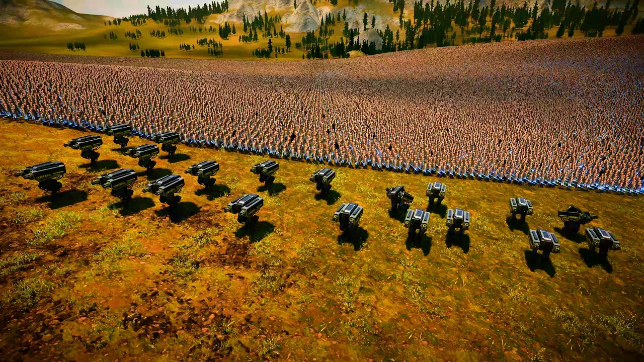 JEDI KNIGHTS, T-45s & VADERS vs HERALD DAEMONETTES | Ultimate Epic Battle Simulator 2 | UEBS 2