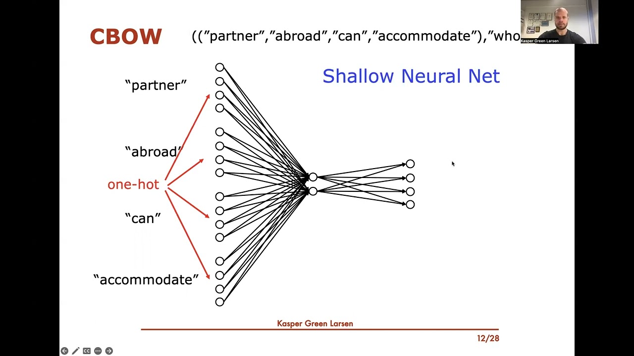 Machine Learning 52: CBOW - Continuous Bag of Words