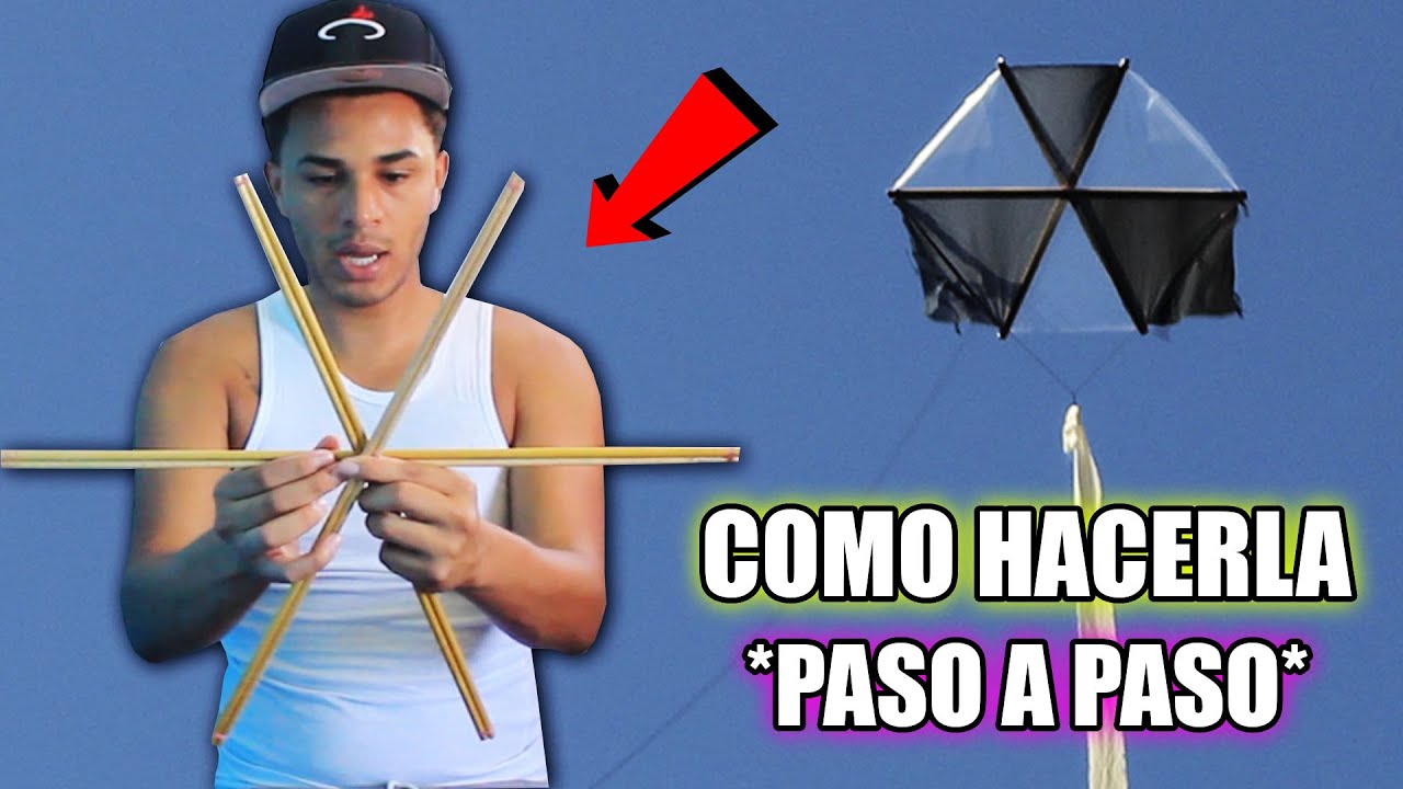 COMO HACER UNA CHICHIGUA O COMETA DE DOS COLORES *PASO A PASO* UASDIANOS TV