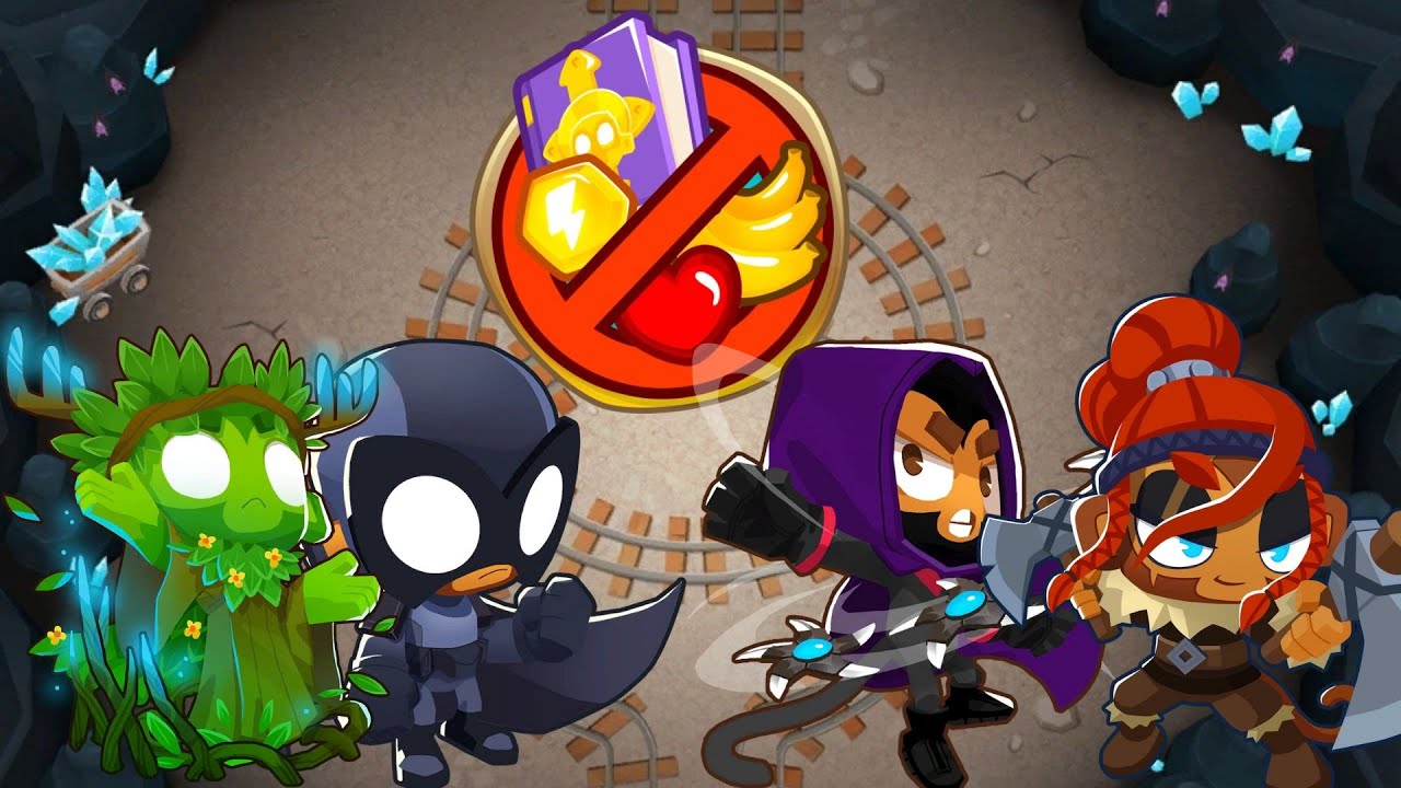 [BTD6] Underground Chimps. INFINITE PIERCE strategy.